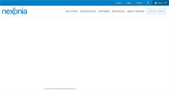 Desktop Screenshot of nexonia.com